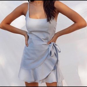 Princess Polly Cottage Hill Dress Blue